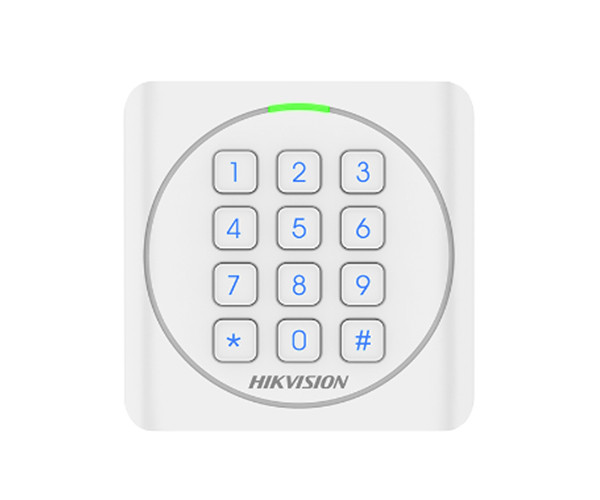 【?？低旾C密碼門禁讀卡器】?？低旽IKVISION數(shù)字鍵盤門禁IC讀卡器DS-K1801MK